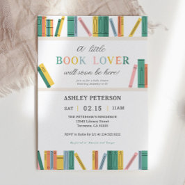 Convites Chá de fraldas de Storybook do Little Book Lover
