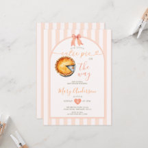 Chá de fraldas de tarte