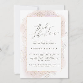 CONVITES CHÁ DE FRALDAS DE TOQUE EM BRUTO