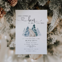 Chá de fraldas de urso polar