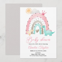 Chá de fraldas Dino Do Dinossaur Dinosaur Na