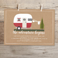 Chá de fraldas do Camper Woodland da Adventure Red