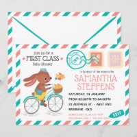 Chá de fraldas do Escritório de Posto de Entrega E