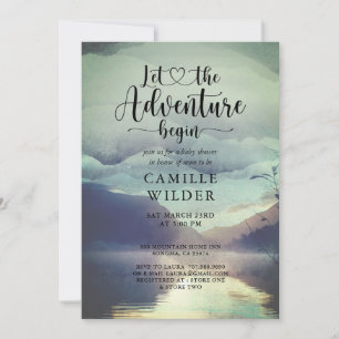 Convites Chá de fraldas do Lago Floresta