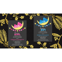 Convites Chá de fraldas do Urso de Teddy Gêmeo