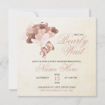 Chá de fraldas do Urso de Teddy Teddy, Balões de C