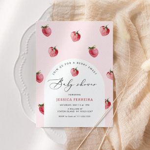 Convites Chá de fraldas doce de berço