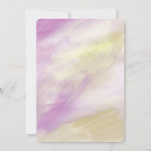 Convites Chá de fraldas Dourado de Aquarela Rosa