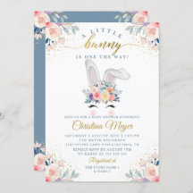 Chá de fraldas Dourado Rosa Elegante