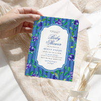 Chá de fraldas Elegante de Berry de Blueberry