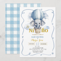 Chá de fraldas Es Nino Elephant Mexicano