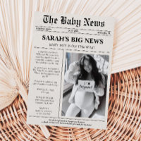 Chá de fraldas exclusivo de jornal fotográfico