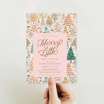 Convites Chá de fraldas feliz<br><div class="desc">Uma elegante "Winter Girl Baby Shower Invtions" fará uma declaração chic e brilhante. Com um toque de encanto e glamour festivo,  estes convida a agitar o espírito do Natal e a entusiasmo para sua nova chegada. Correspondendo itens em nossa loja Designs do Partido Cava.</div>