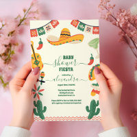Chá de fraldas Fiesta mexicano