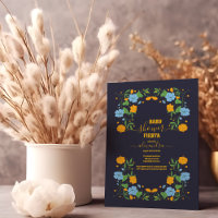 Chá de fraldas Floral Fiesta Mexicano