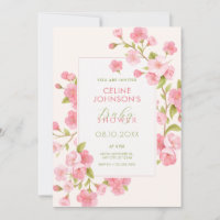 Chá de fraldas florescente de flor de sakura rosa