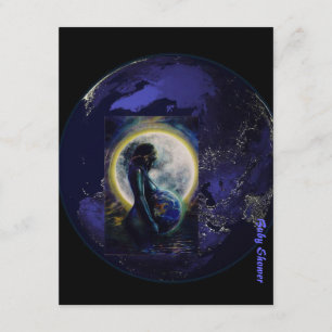 Convites Chá de fraldas Gótico