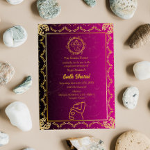 Chá de fraldas indiano Godh Bharai Hindu