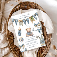 Chá de fraldas Jean Baby Denim