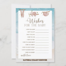 Chá de fraldas Leve - Nome Editável, 5x7