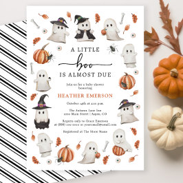 Convites Chá de fraldas Little Boo