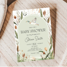 Chá de fraldas Mallard Duck