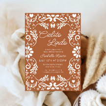 Chá de fraldas mexicano Cielito Lindo Talavera