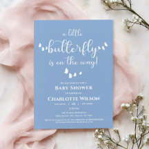 Chá de fraldas Mínimo Moderno de Caligrafia da Bor