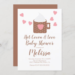 Convites Chá de fraldas namorados de Mata-Fogo de Cacau