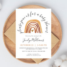 Chá de fraldas Neutro do Arco Arco-Íris de Aquarel