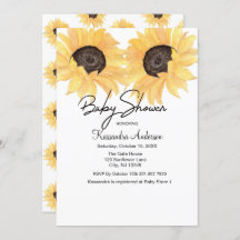 Chá de fraldas neutro do género do girassol da