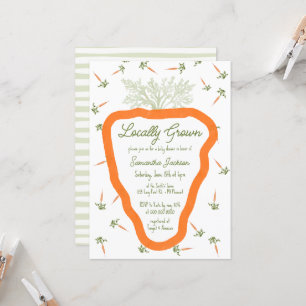 Convites Chá de fraldas neutro para o sexo do agricultor em