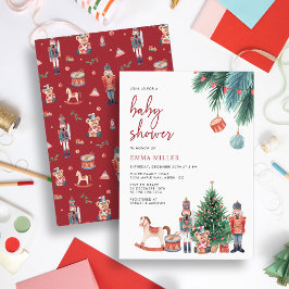 Convites Chá de fraldas Nutcracker