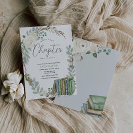 Convites Chá de fraldas Nutricional de Gênero do Livro de H