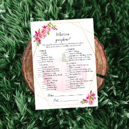 Convites Chá de fraldas O que há no seu jogo telefônico