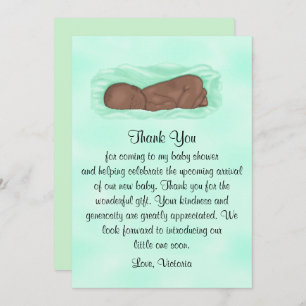 Convites chá de fraldas Obrigado Gênero Étnico Neutro