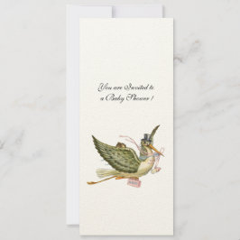 Convites CHÁ DE FRALDAS, papel de feltro