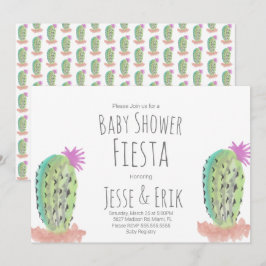 Convites Chá de fraldas Pintado Pintado Pelas Plantas De Ca