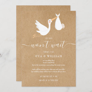 Convites Chá de fraldas, Placa de Cancelamento de Sprinkle