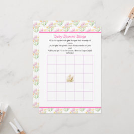 Convites Chá de fraldas primavera