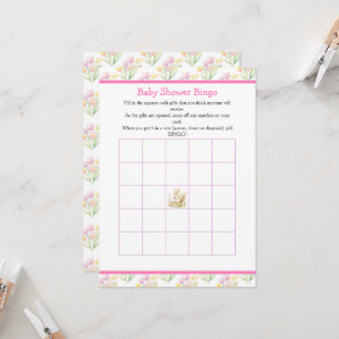 Convites Chá de fraldas primavera