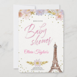 Convites Chá de fraldas Real no Castelo dos Sonhos