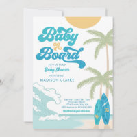 Chá de fraldas retroativo de Bebê no Conselho Surf