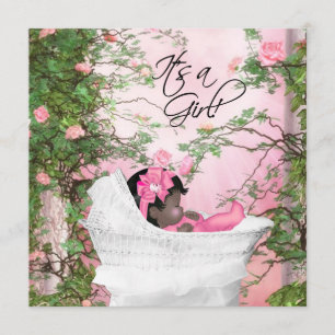 Convites Chá de fraldas Rosa Rosa Rosa Rosa