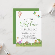 Chá de fraldas Safari Selgle