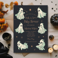 Chá de fraldas Spooktacular do Fantasma Halloween