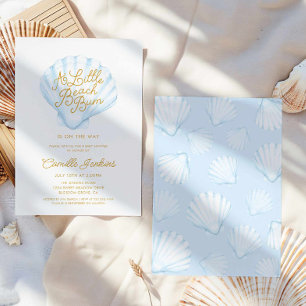 Convites Chá de fraldas Summer Little Beach Bum Boy