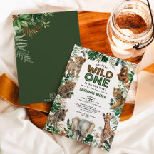 Chá de fraldas Tropical Selle Safari Animal