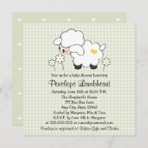 Chá de fraldas verde-claro