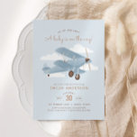 Convites Chá de fraldas viagens vintage do avião<br><div class="desc">Celebre um pouco no caminho com este convite para chás de fraldas inspirado na viagens vintage.</div>